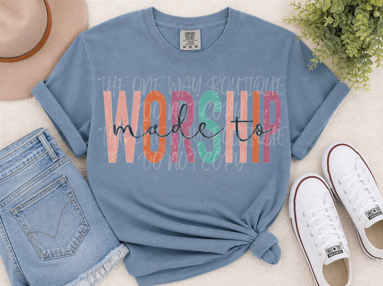 Made to Worship Graphic Tee