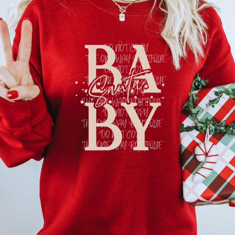 Santa Baby Crewneck