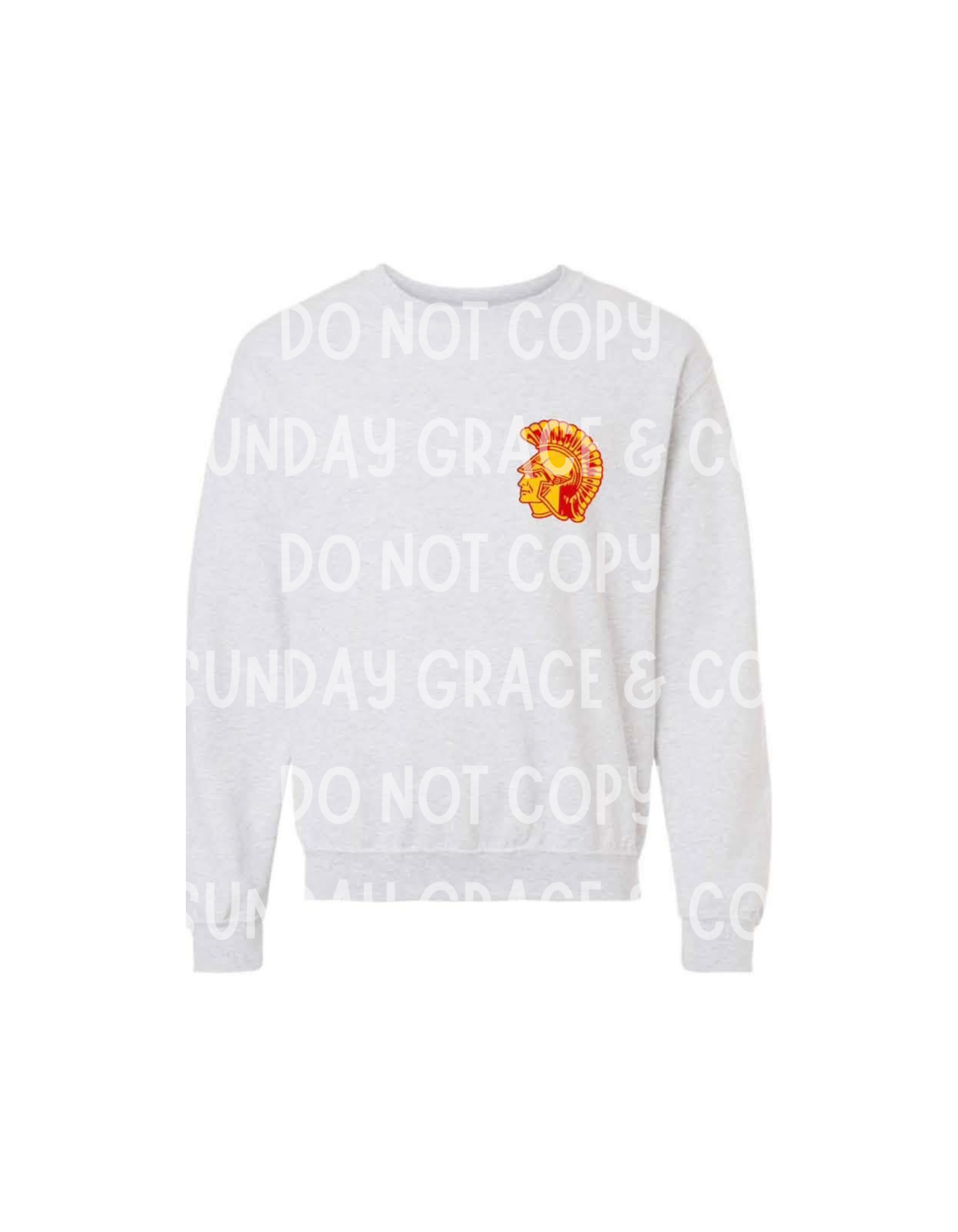 Titan Crewneck Front Pocket Logo Add-On