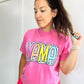 Mama Colorful Bubble Graphic