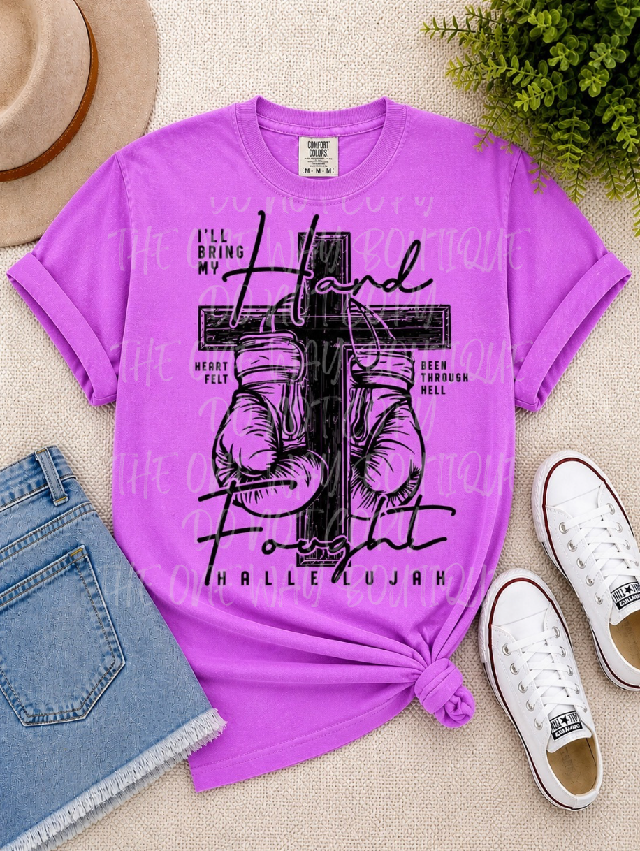 Hard Fought Hallelujah Graphic Tee