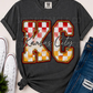 Checkered Game Day Tee | Comfort Colors Tee