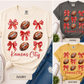 Game Day Bow Tee | Comfort Colors Tee