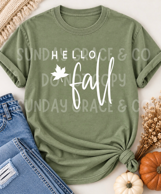 Hello Fall Graphic Tee