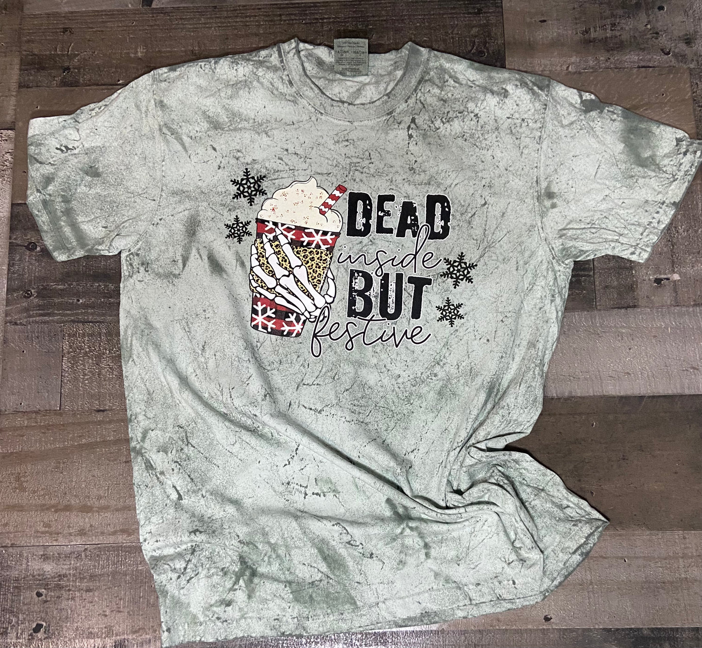 Dead Inside But Festive Tee